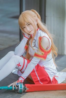 Sword Art Online Asuna@Crayon Little C-chan (Cogumelo Kugou·Firefly Anime Music Carnival) (9P)