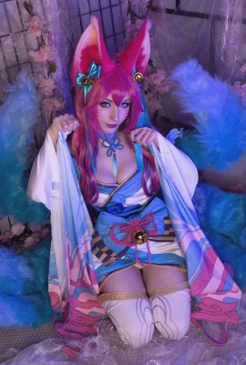 ShiroKitsune – Ahri da Flor Espiritual (League of Legends)